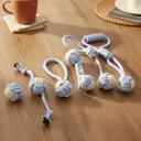 Marshmallow hondenspeelgoed – katoenen touw set (6-delig)
