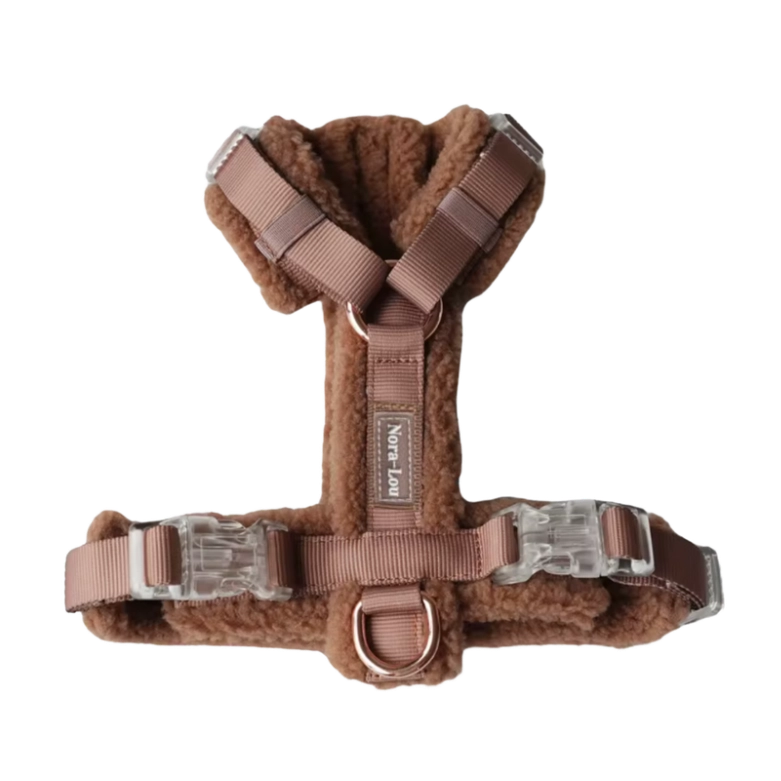 Nora-Lou Y-vormig Harnas Teddy Bruin (XS)